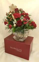Marquis by Waterford Christmas Sleigh Flower Power, Florist Davenport FL